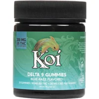 Blue-Razz Koi Delta 9 THC Gummies 200mg