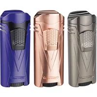 Vector Ironquad Quadruple Flame Torch Lighter