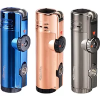 Vector Warcraft Quadruple Flame Torch Lighter