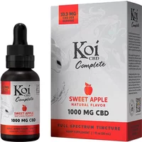 Sweet Apple Koi Complete Full Spectrum CBD Tincture 30ml