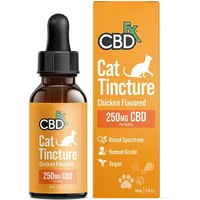 CBDfx Cat Tincture 250mg Chicken Flavored