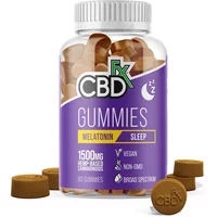 CBDfx Melatonin Sleep Gummies 1500mg
