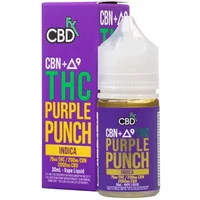 Purple Punch Indica CBDfx CBN + Delta 9 THC Vape Juice