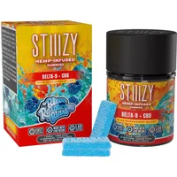 Blue Raspberry Blast STIIIZY Delta 9 + CBD Gummies 225mg