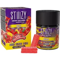 Sour Strawberry STIIIZY Delta 8 Hemp-Infused Gummies 1500mg