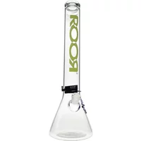 18" ROOR Zeaker Green 60x5mm Beaker Bong