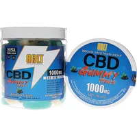 Blueberry Bolt CBD Gummy Rings 1000mg