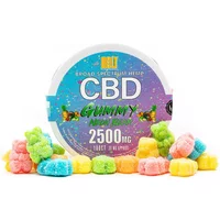 Bolt CBD Neon Mix Fruit Flavored Bear Gummies 2500mg