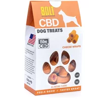 Cheese Wraps Bolt CBD Dog Treats 150mg