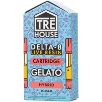 Gelato Tre House Live Resin Delta 8 Cartridges 1G