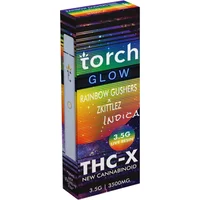 Rainbow Gushers | Zkittlez Torch Glow Live Resin THC-X Vape 3.5G