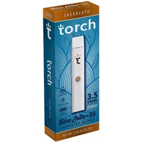 Sherblato Torch Blue Lotus + D9 Sapphire Vape 3.5G