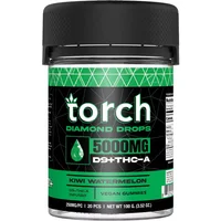 Kiwi Watermelon Torch Diamond Drops Vegan Gummies 5000mg