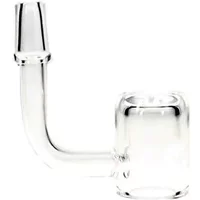 Pacific Etched Logo 90 Degree 14MM Male Joint Quartz Banger