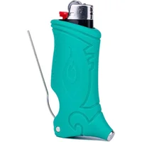 Turquoise Toker Poker Glow In The Dark Lighter