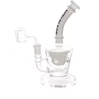 8" NEU Inline Swiss Mini Concentrate Dab Rig