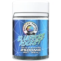 Bluerazz Rocket Galaxy Treats D8 Gummies 2500mg