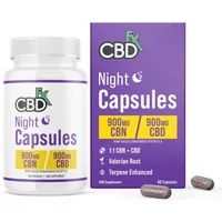 CBDfx Night Capsules 900mg CBD+CBN