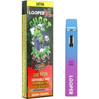 Ghost Train Haze Looper XL 11-Hydroxy-THC+ THC-B+THC-P Live Resin Disposable Vape 3G