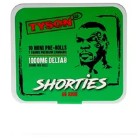 OG Kush Tyson 2.0 Shorties Delta 8 Pre-Rolls 7G