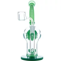 8" NEU Concentrate Rig Showerhead Globe Water Pipe
