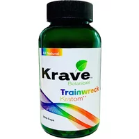 Krave Botanicals Trainwreck Kratom Capsules 300ct