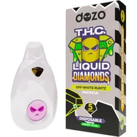 Off-White Runtz Dozo Liquid Diamonds Mesh Coil Vape 5G