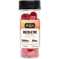 Strawberry Banana Koi Delta 8 THC Extra Strength Gummies 1500mg