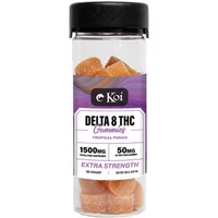 Tropical Punch Koi Delta 8 THC Extra Strength Gummies 1500mg