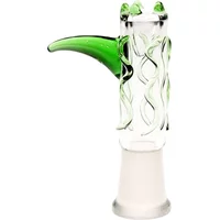 10MM Green Shark Female Glass Bowl