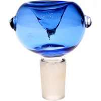 14MM Basic Color Blue Bowl Male Glass Bowl
