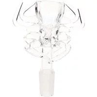 14MM Clear Spider Male Glass Bowl
