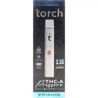 Blue Razz Haze Torch THC-A Pressure Blend Disposable 3.5G