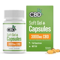 CBDfx CBD Soft Gel Capsules 3000mg