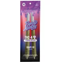 Grape OG Flying Monkey THC-A Diamond Infused Pre-Roll 4G