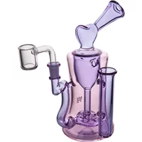 MJ Arsenal Petal Heart Mini Dab Rig