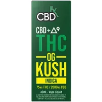 OG Kush CBDfx CBD + D9 THC Vape Liquid 30ml