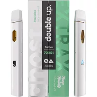 Pearadise+Mango Mentality Ghost Extrax Double Up THC-A + Hxy9 + D9 Two Disposables 7000mg