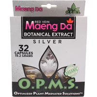 Red Maeng Da OPMS Silver Kratom Capsules 32ct