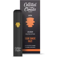 Sour Tangie Haze Coastal Clouds Delta 8 THC Live Resin Disposable Vape 2G