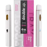 Strawberry Shortcake+Rainbow Runtz Ghost Extrax Double Up THC-A + Hxy9 + D9 Two Disposables 7000mg