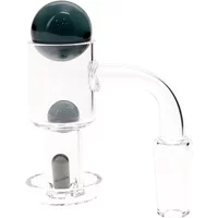 14MM Male Quartz Vacuum Dark Green Banger Kit