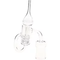 18 mm Female Quartz Banger Diamond Knot Loop
