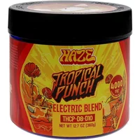Tropical Punch Electric Blend Haze Gummies 4000mg