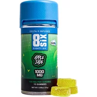 Apple Jade 8SIX Delta-9 THC Gummies 1000 MG