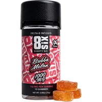 Bubba Melon 8SIX Delta 8 Gummies 1000MG