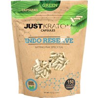 Green Indo Reserve Just Kratom Mitragyna Speciosa Capsules 150ct