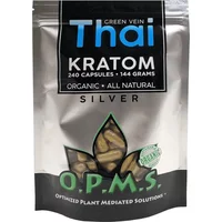 Green Thai OPMS Silver Kratom Capsules 240ct