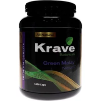 Green Malay Krave Botanicals Kratom Capsules 1000ct