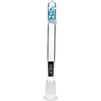 Light Blue 14mm to 18mm Inex Low Pro 4.5 Glass Adapter